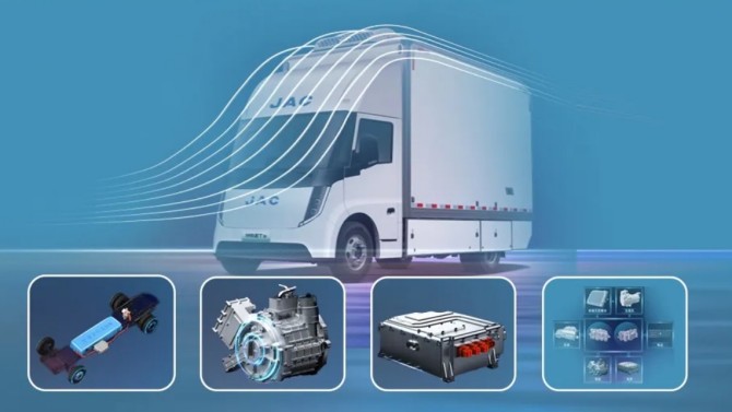 江淮1卡坤鹏ET9：联手宁德时代，领先不止一代